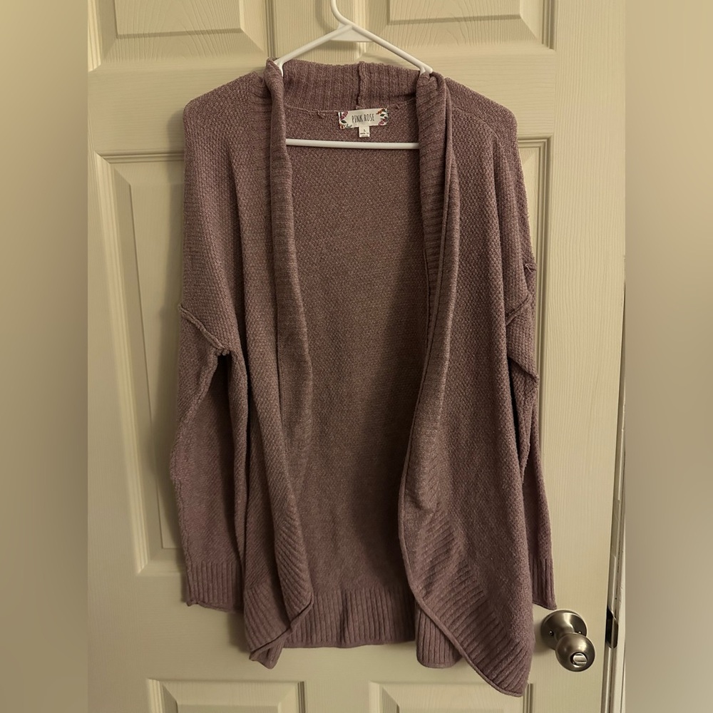 Pink Rose Cardigan